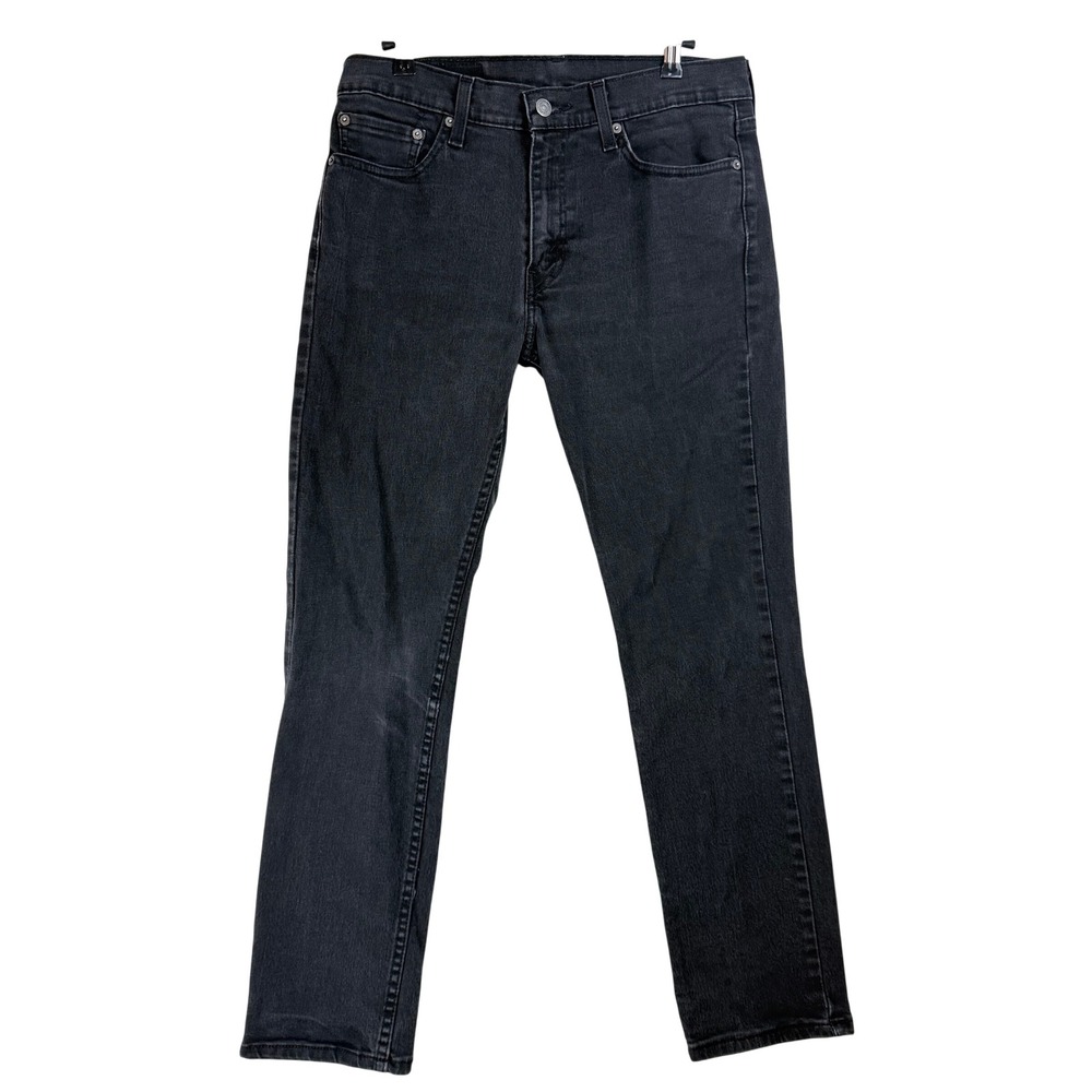 Levi's‎ 511 Slim Fit Jeans Mens 32x30 Black Excellent Washed Denim 04511-1907